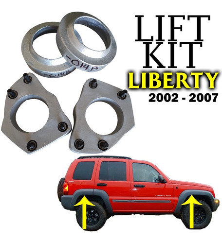 Lift Kit Elevación Suspensión Jeep Liberty 2002-2012