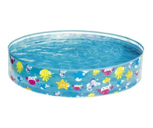 Piscina Bestway Fondo Marino  + Parche 1.22x25cm