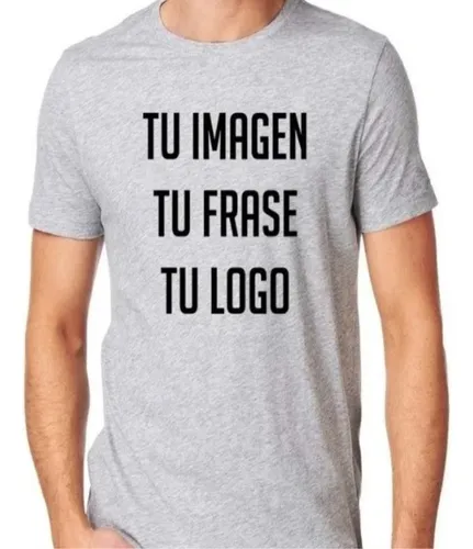 Remeras grises sublimadas hotsell