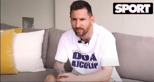 Remera Messi Do A Kickflip