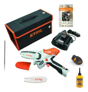 Cortador Gta 26 Stihl + 1 Bateria, Sabre E Corrente Extra