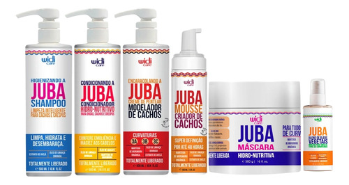 Kit Widi Care Juba Sh Cond Encaracolando Mousse Masc Blend