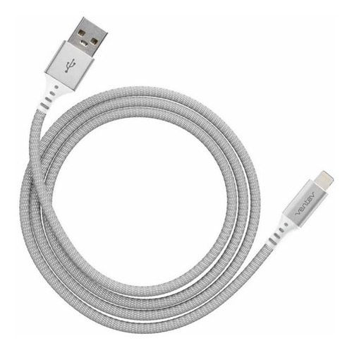 Ventev Cable De Carga Lightning Mfi Metálico Blindado 1.2m 