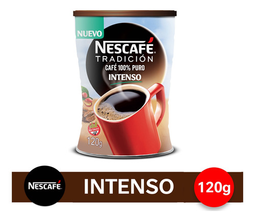 Café Instantáneo Nescafé Tradición 100% Puro 120g - Pack X 4