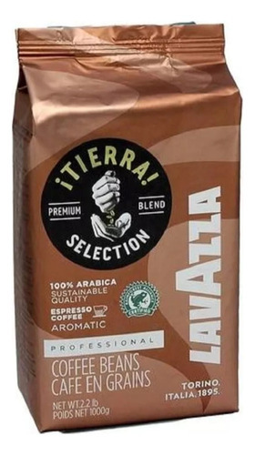 Cafe Lavazza Tierra Intenso Premium 100% Arabica Grano 1kg
