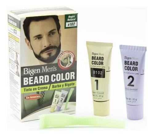 Tinte Para Barba Beard Color #b102 Negro Natural