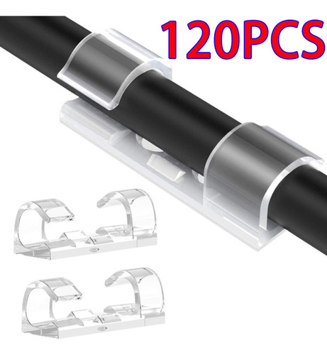 I Kit De Clip Organizador De Cables Y Cables De 120 Piezas