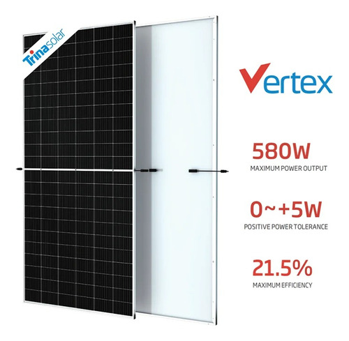 Panel Solar Monocristalino Perc 575w Vertex Trina Solar