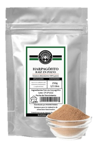 Harpagofito En Polvo X250g Puro - g a $160