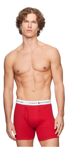 Pack De 3 Boxers Tommy Hilfiger Brief Algodón 100% Original