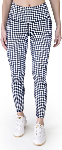 Legging Houndstooth Blanco Y Negro Everlast