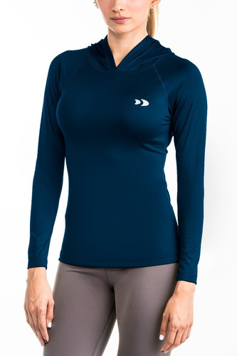 Xl Y 2xl Playera Con Gorro Para Mujer Licra Deportiva Gym