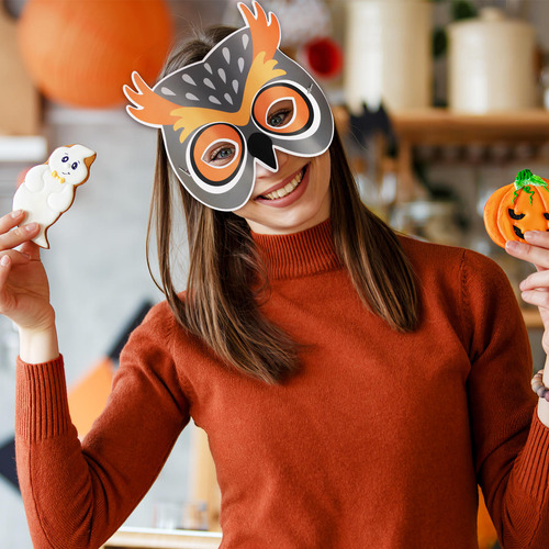 9 Máscaras De Halloween Para Cosplay, Máscaras Para Festival