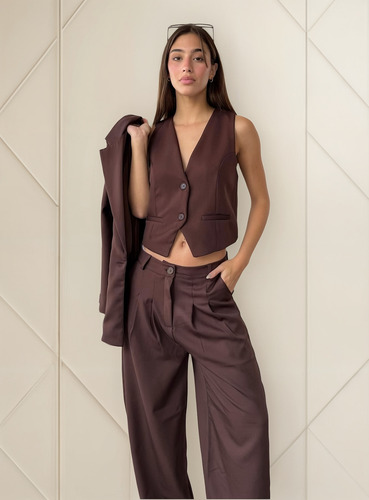 Conjunto Sastrero Pantalón Y Chaleco Forrado