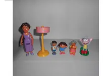 Comprar Lote 6 Figuras De Dora La Exploradora Viacom