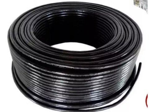 Cable De Internet Cat5e Resiste Al Agua Y Sol Utp 50 Metros