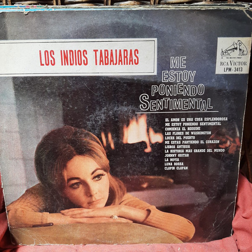 Vinilo Los Indios Tabajara Me Estoy Poniendo Sentimental O2