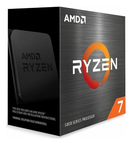 Processador Amd Ryzen  7 5700x 3.4ghz 4.6ghz Max Turbo