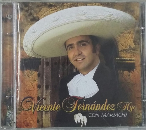 Cd Vicente Fernandez Hijo - Con Mariachi