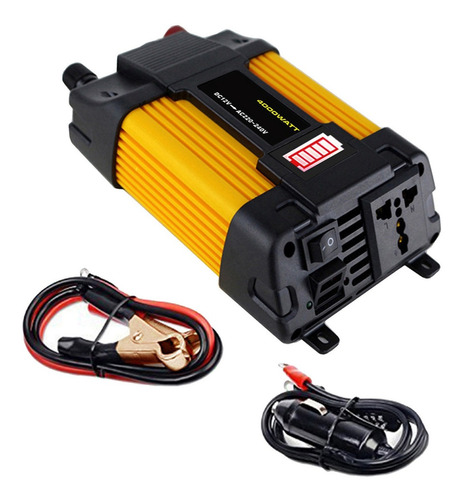 Inversor 12v A 110v Dc A Ac Convertidor Para 220v 500w 6000w