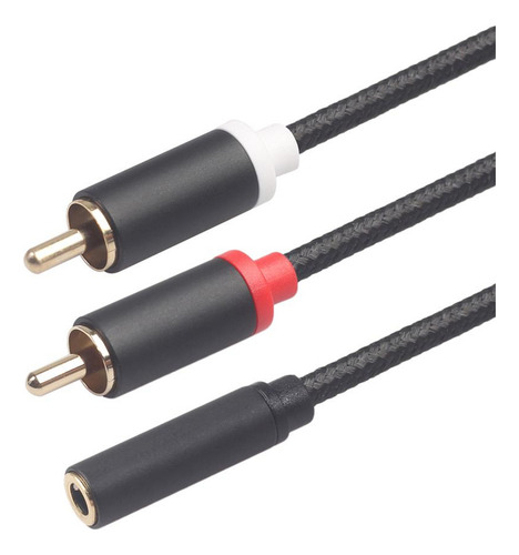 Cable Hembra A 2 Rca Macho, 3 Piezas