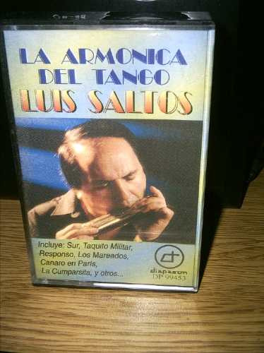 Luis Saltos Armonica En El Tango   Cassette De Coleccion