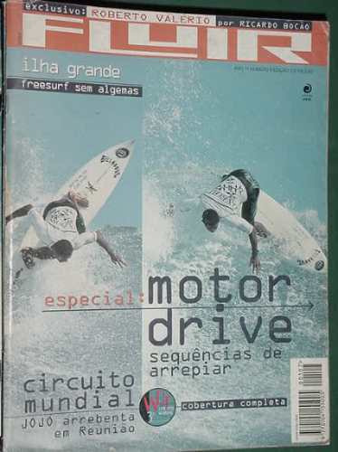 Revista Surf Fluir 107 Motor Drive Ilha Grande Freesurf Jojo