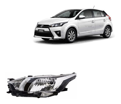 Optico Izquierdo Toyota Yaris Hatchback 2015//ad