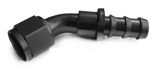 Acople Conexión Push On Hose 45° An12 Negro Ftx Fueltech