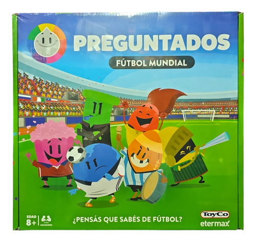 Juego De Mesa Preguntados Fútbol Mundial - Toyco - Dgl Games