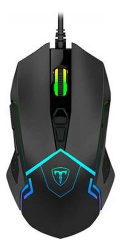 Ratón T-dagger Senior Rgb para juegos, 7 botones, 4800 dpi, T-tgm205