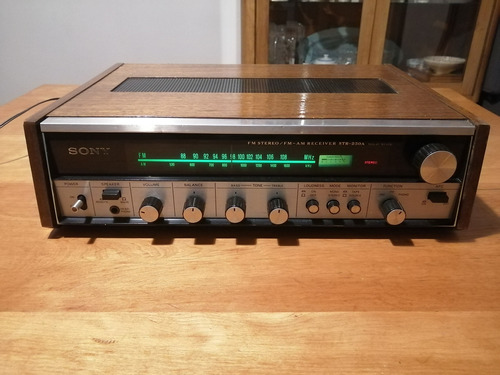 Bello Receiver Sony Str 230-a Vintage Listo Para Tornamesa