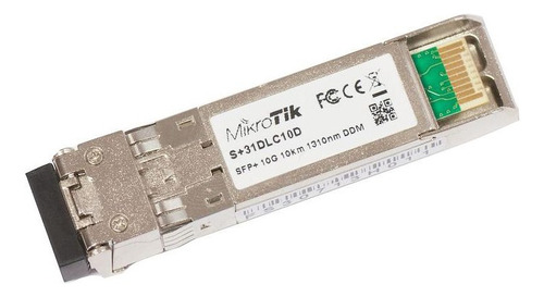 Modulo Sfp Mikrotik Xs+31lc10d 1g/10g Sfp + 25g Sfp28 10km