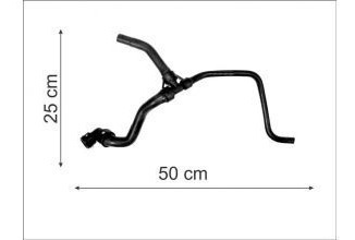 Imagen 2 de 3 de Manguera Chevrolet Corsa 2 1.8 8v Entrada Calefaccion 5555