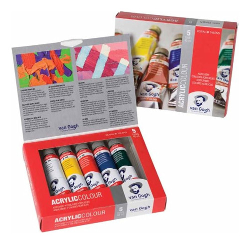 Van Gogh Acrylic Color Basic Paint Set - 5x40ml