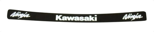 Adesivo Viseira Refletivo Compatível Kawasaki Ninja Faixa 13 Cor VISEIRA REFLETIVA KAWASAKI NINJA - PRETO