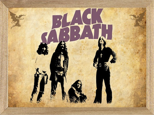 Black Sabbath  , Cuadro, Música, Poster     P488