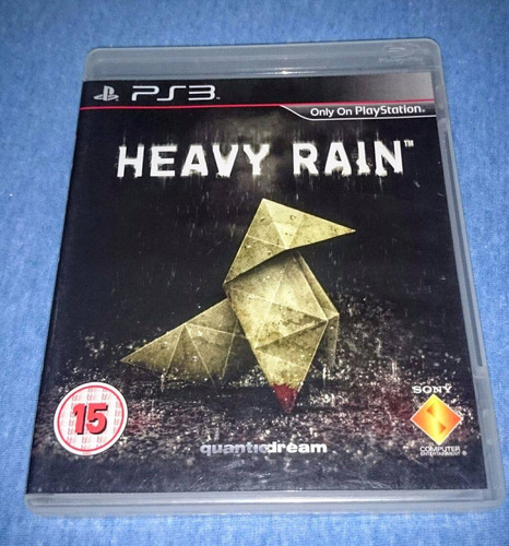 Heavy Rain Ps3 M. Fisica Frete R$10