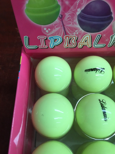 Bálsamo Para Labios Amarillo 48 Pz