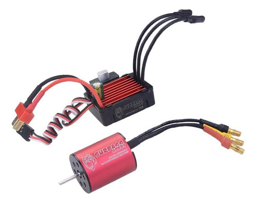 Brushless Impermeable 5800kv Y 25a Esc Para 1 / 18,1 / 16 Rc