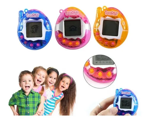 Tamagotchi Llavero Juguete 49 Mascotas Virtuales Color Juego