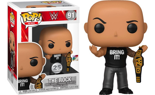 Funko Pop! Wwe - The Rock #91