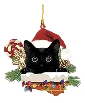 Comprar Adornos De Gato Para Árbol De Navidad Adorno De Navidad De G