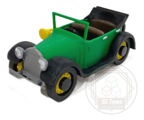 Imagen 2 de 5 de Auto Bochinchero De La Granja De Zenón - Juguete - 3d