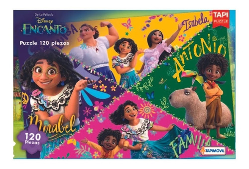 Rompecabezas Puzzle 120 Piezas Disney Encanto Oficial Lelab