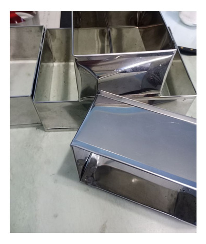 Cintura Rectangular Acero Inox Pan Lactal 20x10x10 Ribete