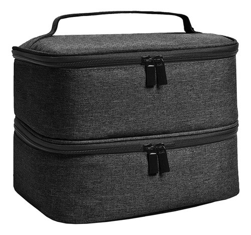 Bolsa Organizadora De Esmalte De Uñas De Doble Capa Bolsa