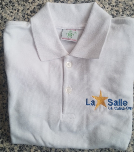Chemises Escolares Blancas Tallas 8, 10, 12 Colegio La Salle (Usado)