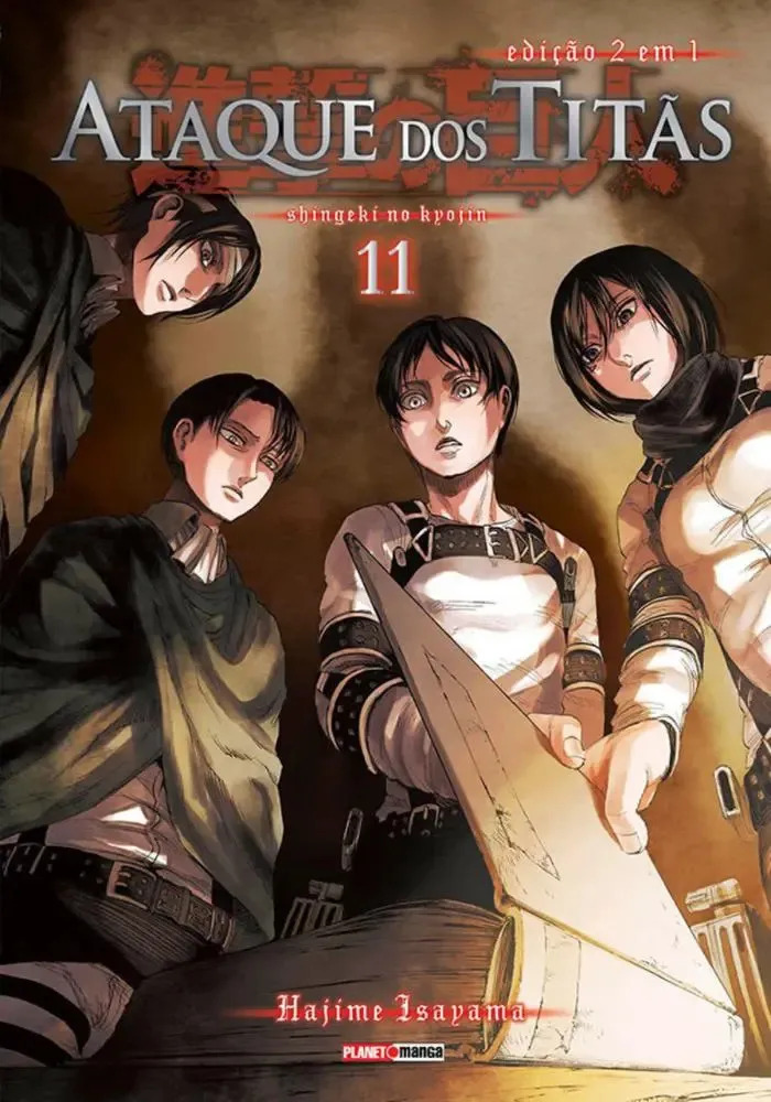 Capa de Attack on Titan Volume 11