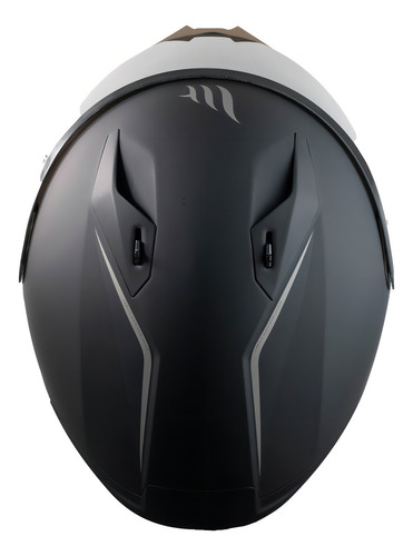 Casco Mt Helmets Solid A1 Ff10b Stinger Negro Mate Para Moto